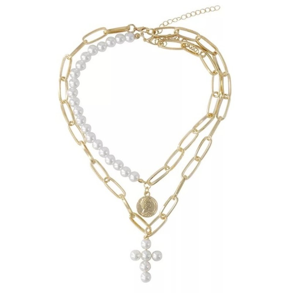 Pearls Choker Necklace - Picture 4 of 8